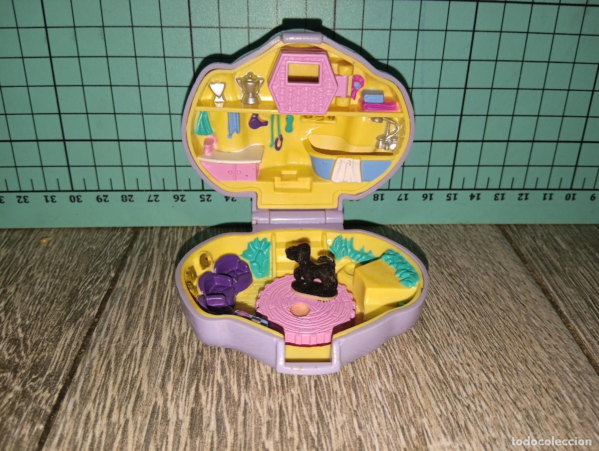 Casas de mu&ntilde;ecas: estuche Polly Pocket &rdquo;Dazzling Dog Show&rdquo; Exposici&oacute;n canina deslumbrante Blu