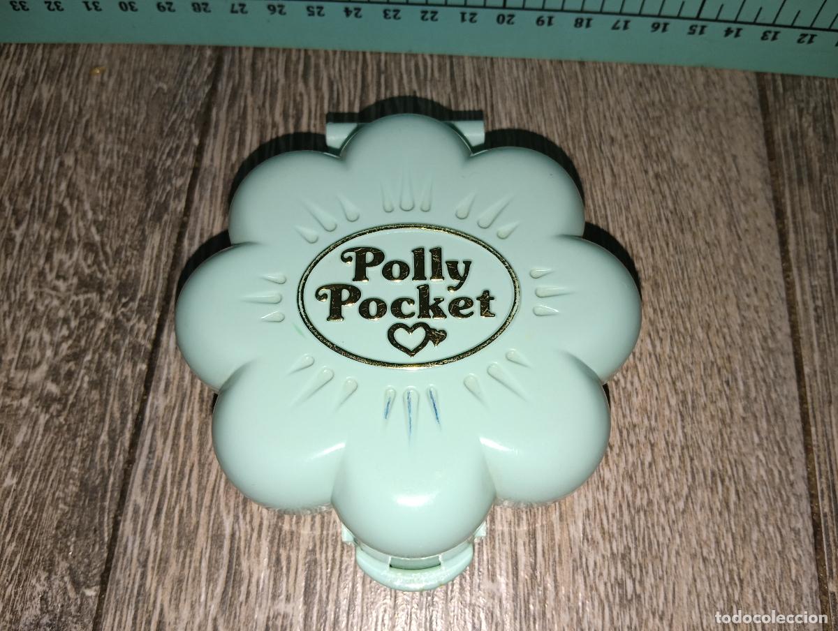 Casas de mu&ntilde;ecas: Estuche La florer&iacute;a de Midge de Polly Pocket Bluebird Toys 1990