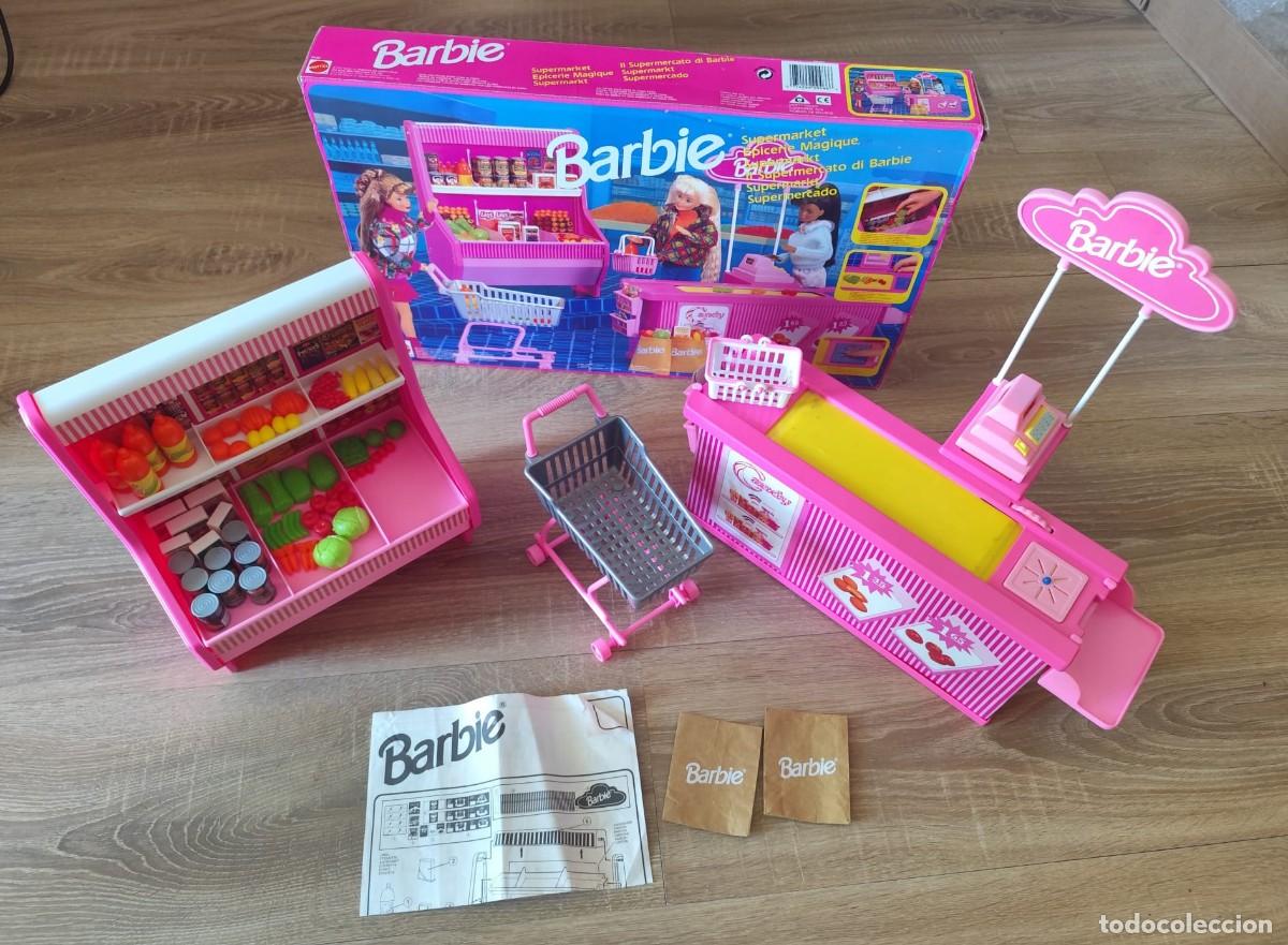 Casas de mu&ntilde;ecas: SUPERMERCADO BARBIE 9486 DE 1992 EN SU CAJA ORIGINAL VINTAGE