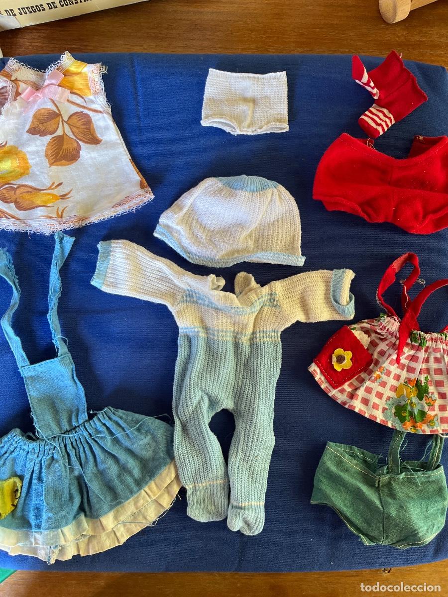 Casas de mu&ntilde;ecas: Ropa de mu&ntilde;ecas varias a&ntilde;os 60-70
