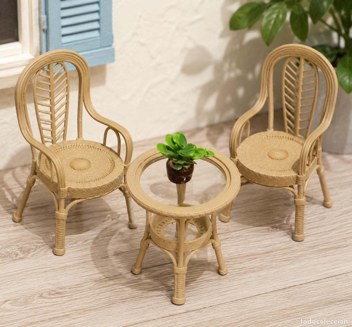 Casas de mu&ntilde;ecas: Conjunto de jard&iacute;n &ndash; Miniatura escala 1:12
