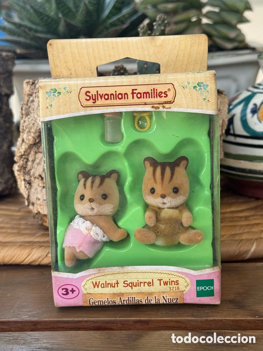 Casas de mu&ntilde;ecas: Sylvanian families Walnut Squirrel Twins 3218
