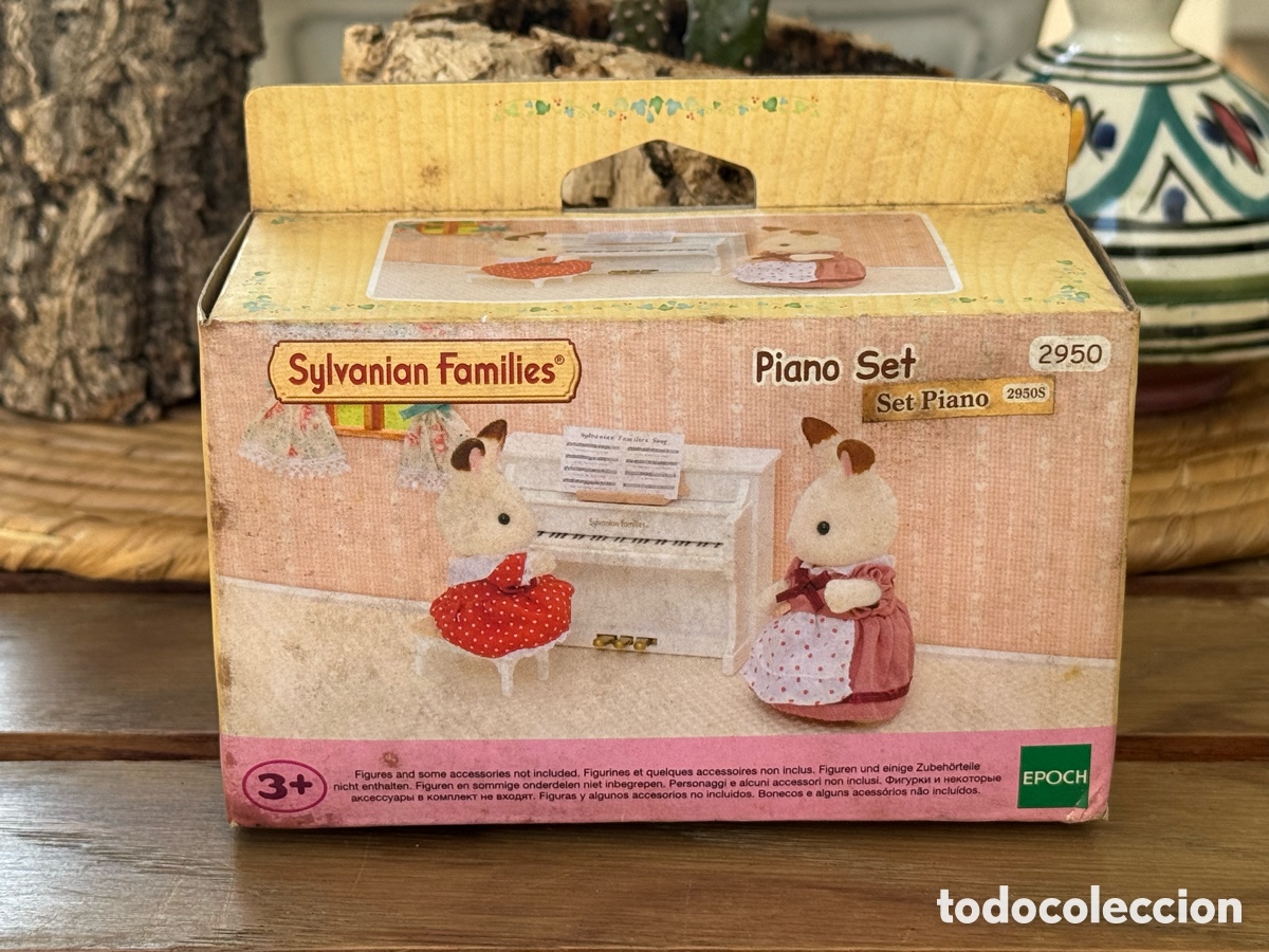 Casas de mu&ntilde;ecas: Sylvanian Families Piano Set 2950 Epoch