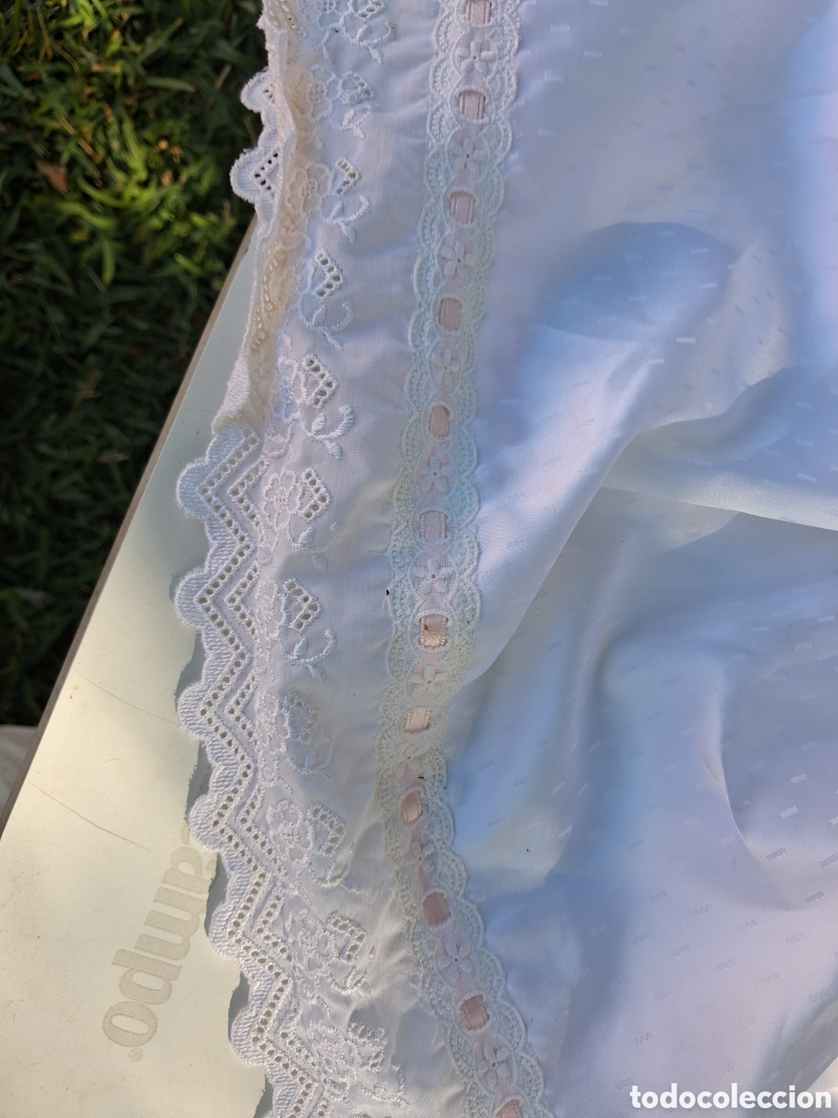 Casas de mu&ntilde;ecas: ANTIGUO VESTIDO DE MU&Ntilde;ECA CON BORDADO - Foto 5