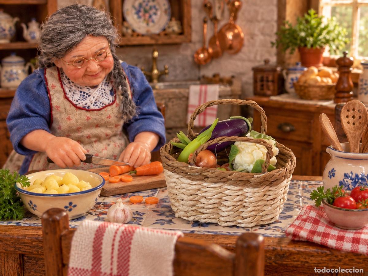 Casas de mu&ntilde;ecas: Cesta de la compra miniatura casa de mu&ntilde;ecas - Foto 4
