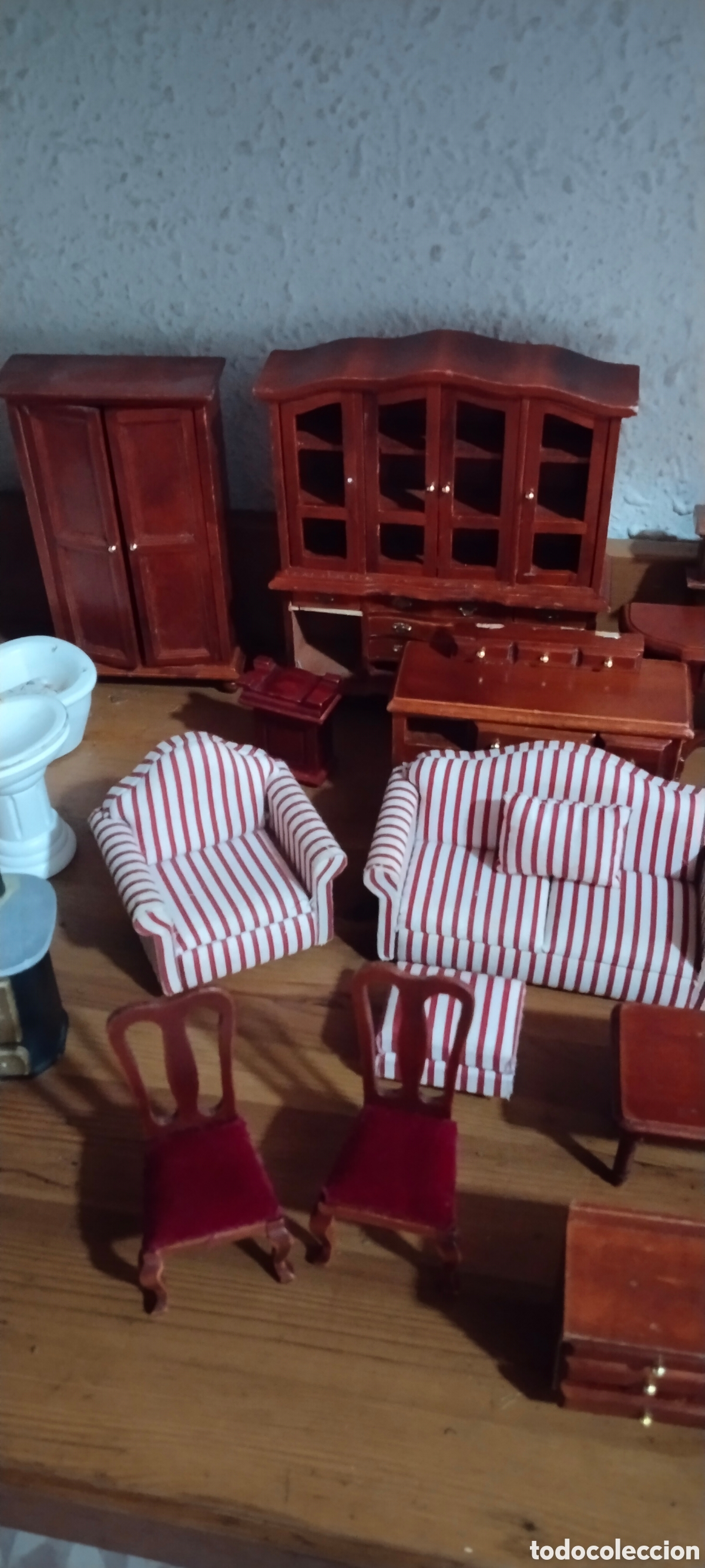 Casas de mu&ntilde;ecas: Lote de muebles casa de mu&ntilde;ecas - Foto 6