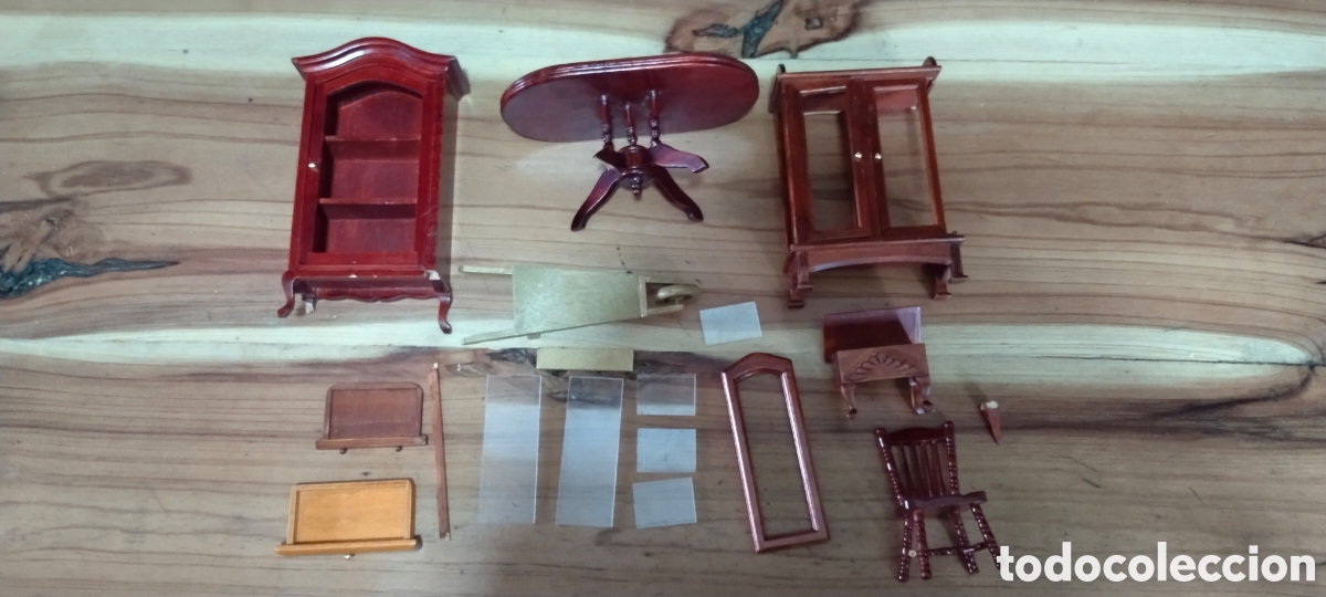 Casas de mu&ntilde;ecas: Lote de muebles casa de mu&ntilde;ecas - Foto 10