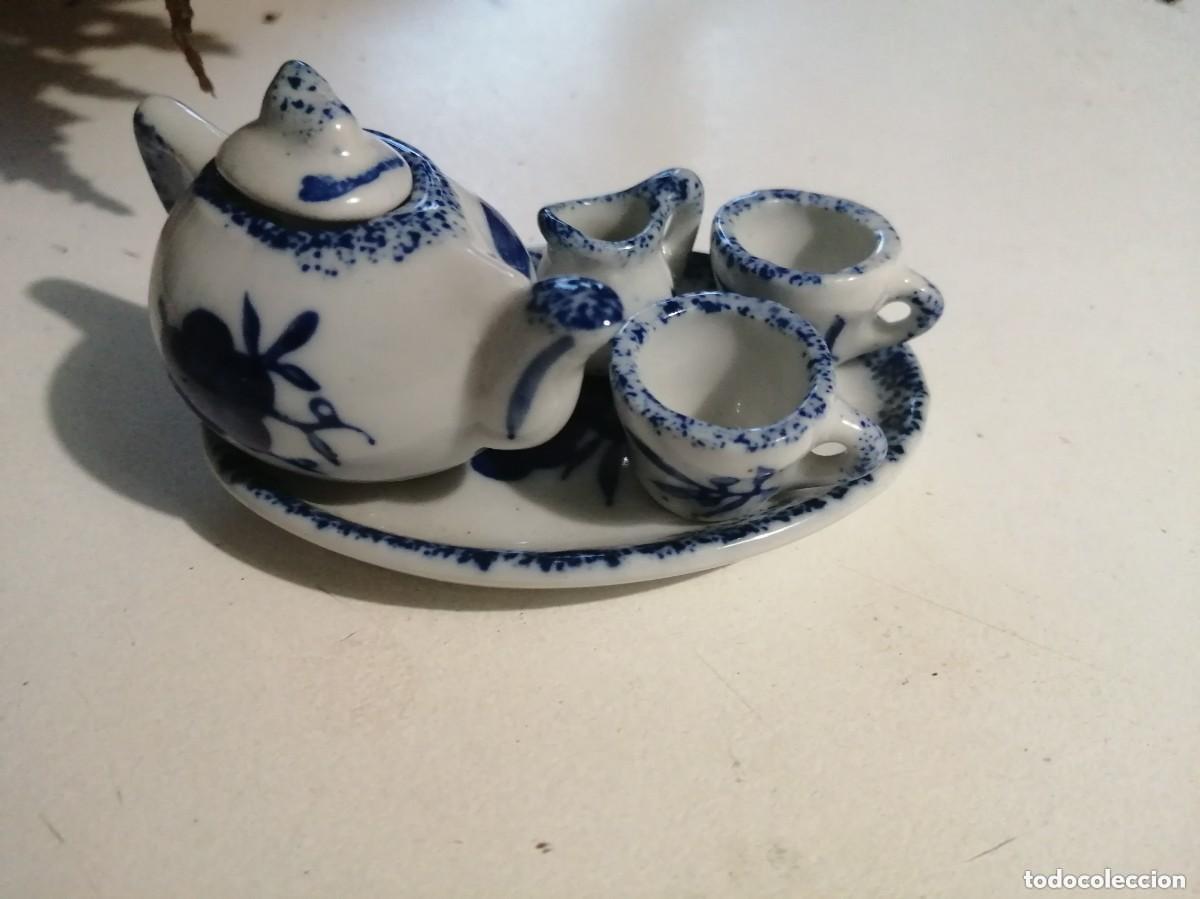 Casas de mu&ntilde;ecas: MINIATURA JUEGO CAF&Eacute; PORCELANA - CASAS DE MU&Ntilde;ECAS