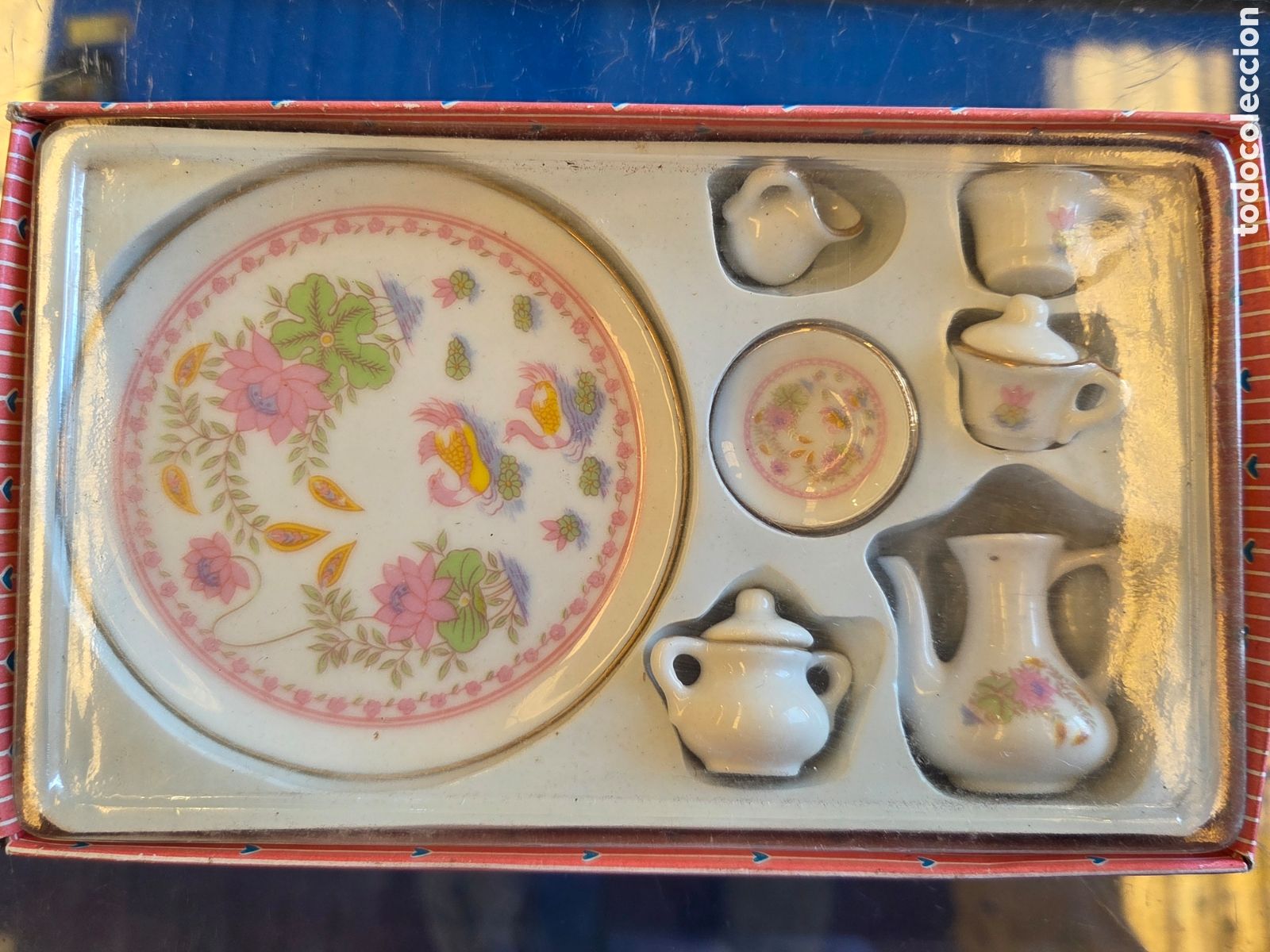 Casas de mu&ntilde;ecas: MINIATURA JUEGO CAF&Eacute; PORCELANA Casa de mu&ntilde;ecas