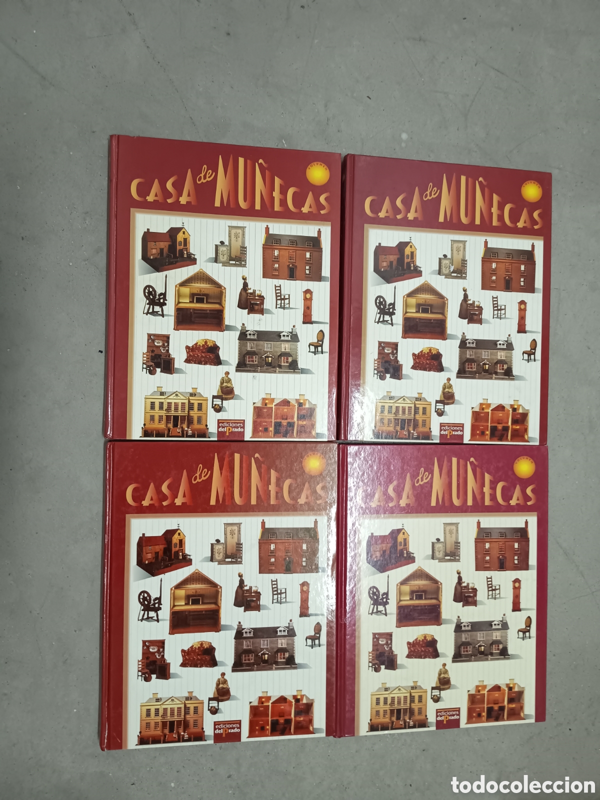 Casas de mu&ntilde;ecas: 4 TOMOS ( I, IV, V, VI) DE LAS CASAS DE MU&Ntilde;ECAS - EDICIONES DEL PRADO