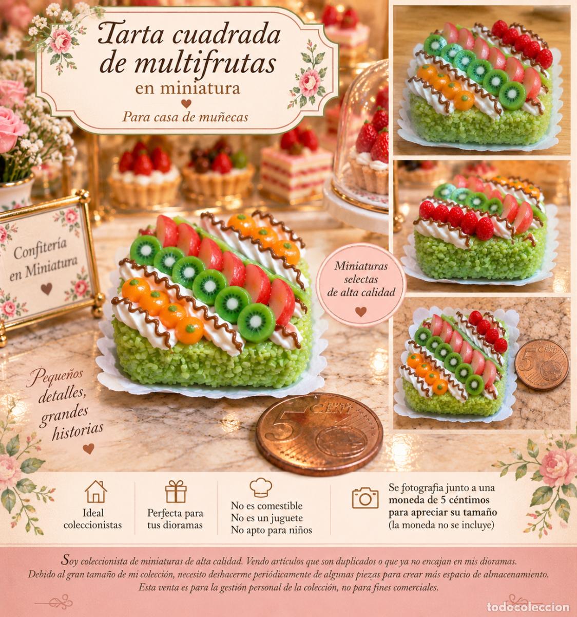 Casas de mu&ntilde;ecas: Tarta multifrutas para la casa de mu&ntilde;ecas - Foto 2
