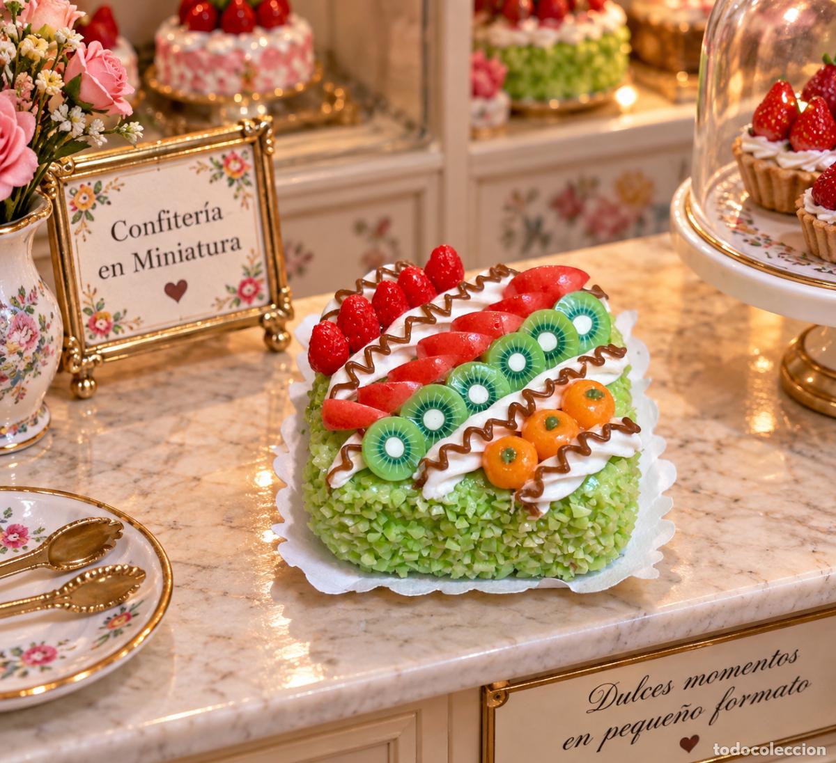 Casas de mu&ntilde;ecas: Tarta multifrutas para la casa de mu&ntilde;ecas - Foto 3