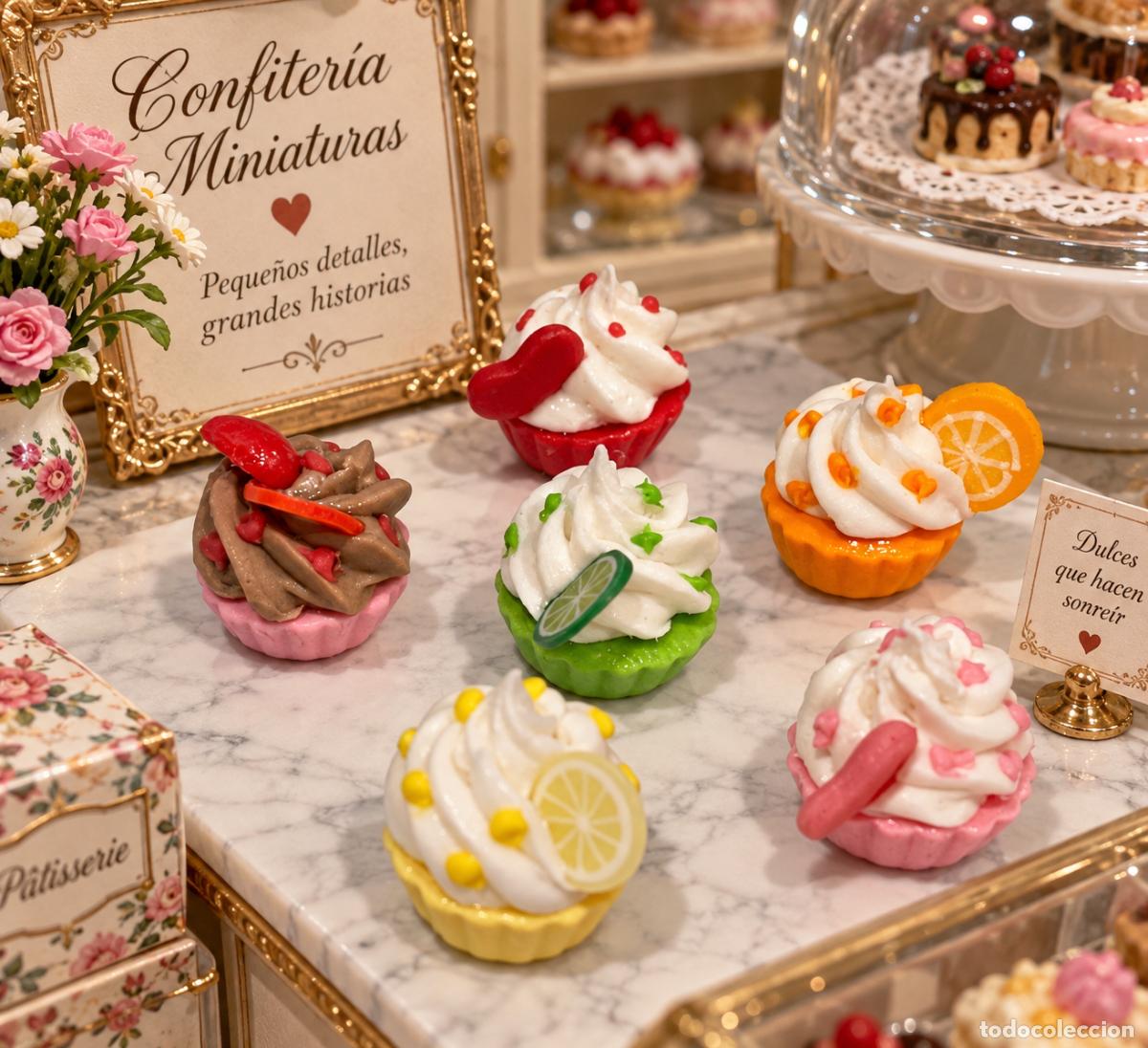 Casas de mu&ntilde;ecas: Surtido de merengues en miniatura - Foto 6