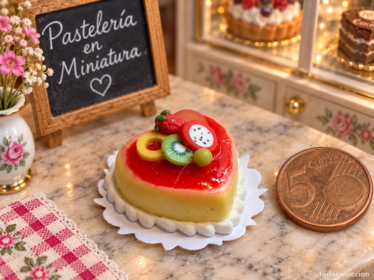 Casas de mu&ntilde;ecas: Tarta de San Valent&iacute;n para la casa de mu&ntilde;ecas - Foto 3
