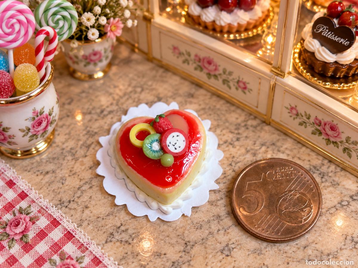 Casas de mu&ntilde;ecas: Tarta de San Valent&iacute;n para la casa de mu&ntilde;ecas - Foto 7