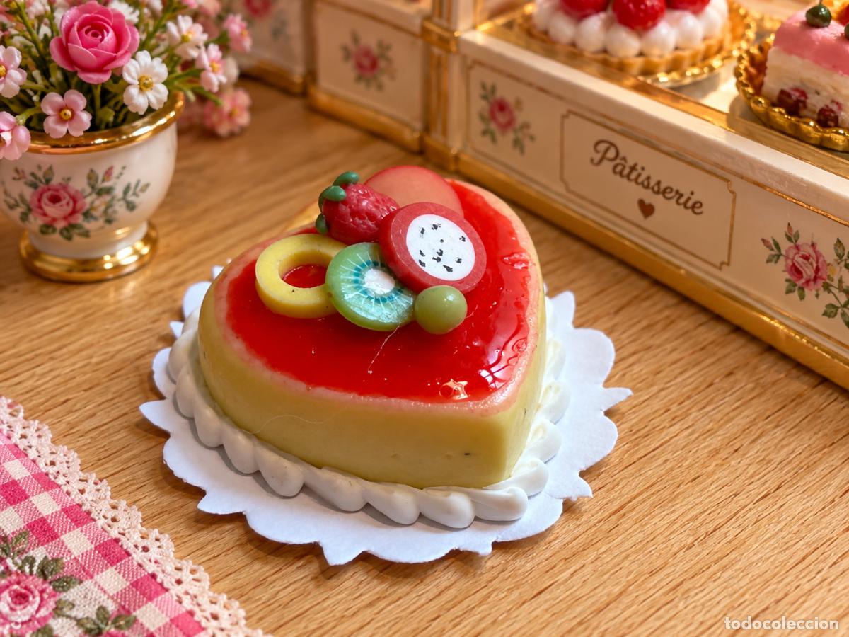 Casas de mu&ntilde;ecas: Tarta de San Valent&iacute;n para la casa de mu&ntilde;ecas - Foto 8