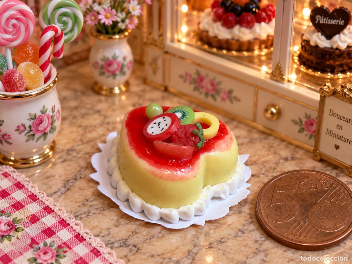 Casas de mu&ntilde;ecas: Tarta de San Valent&iacute;n para la casa de mu&ntilde;ecas - Foto 10