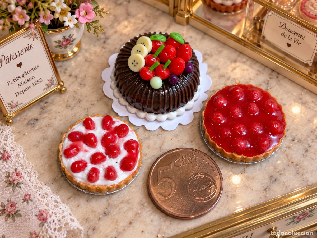 Casas de mu&ntilde;ecas: Tres tartas para la casa de mu&ntilde;ecas - Foto 4
