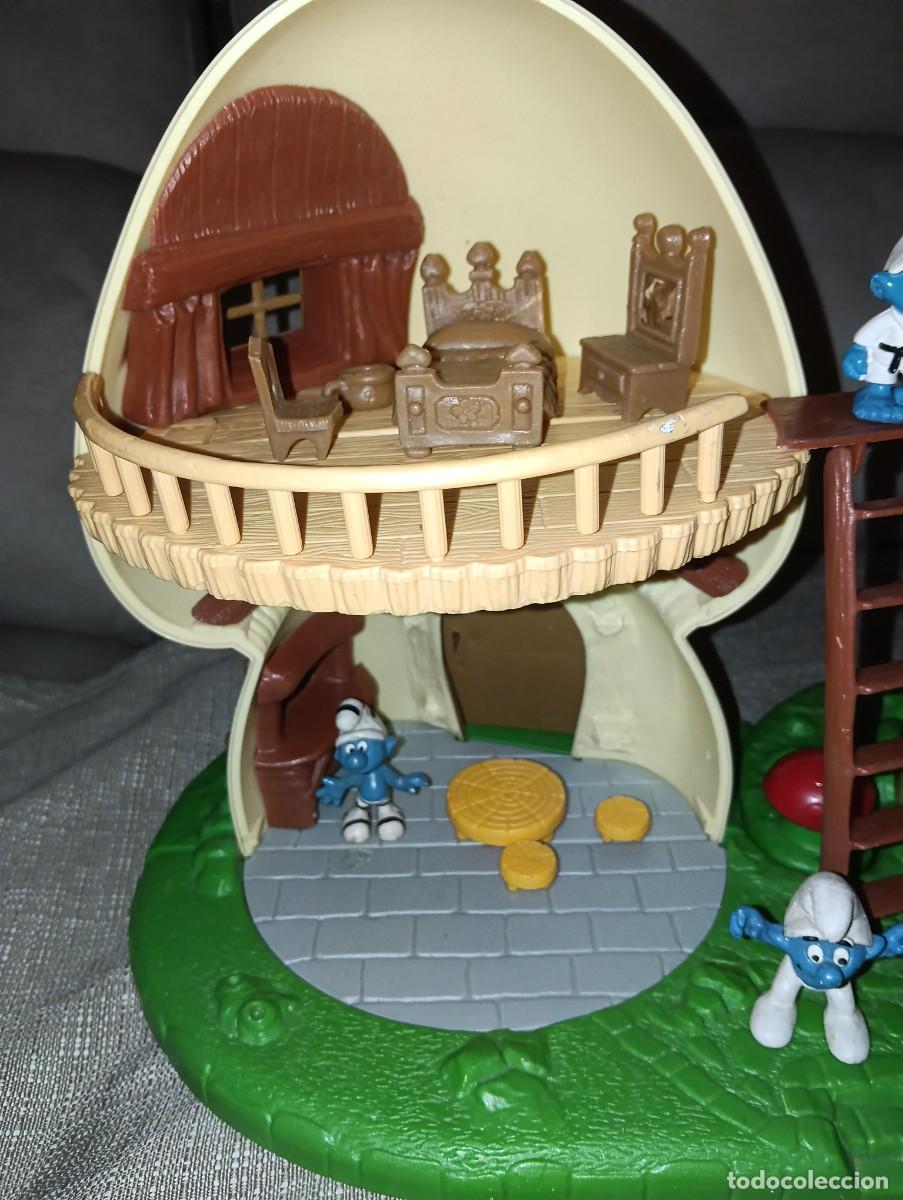 Casas de mu&ntilde;ecas: Casa seta de los Pitufos - Foto 3
