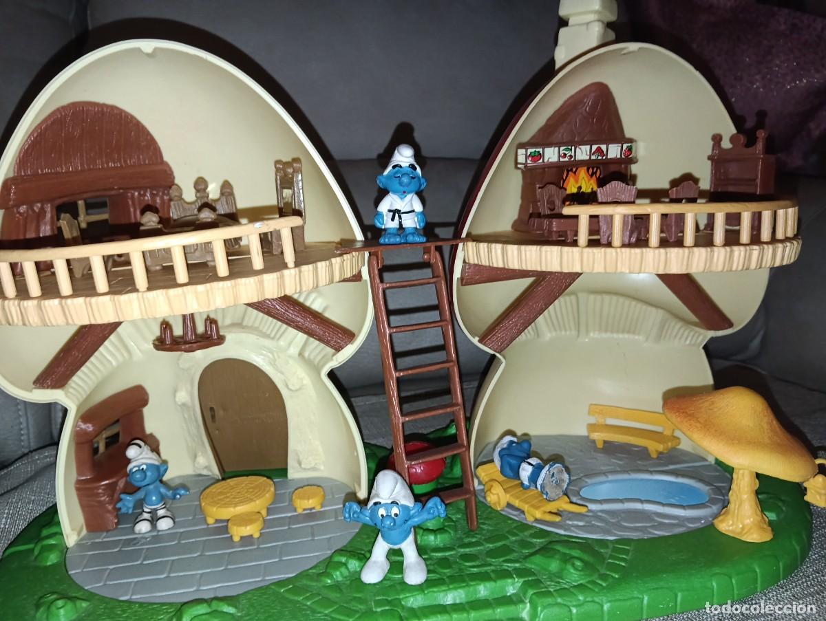 Casas de mu&ntilde;ecas: Casa seta de los Pitufos - Foto 4