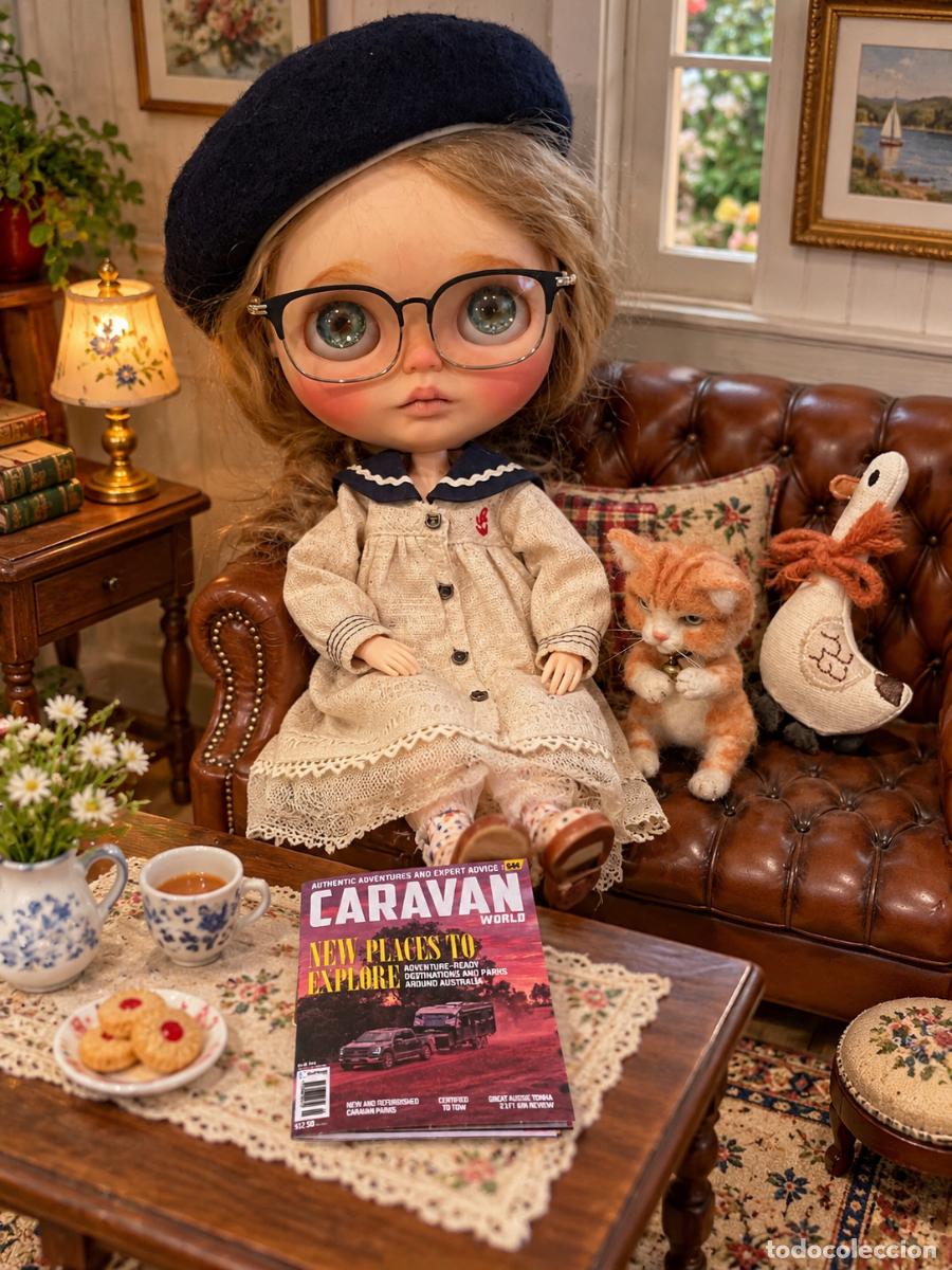 Casas de mu&ntilde;ecas: Revista de viajes y aventuras CARAVAN en miniatura Escala 1:6