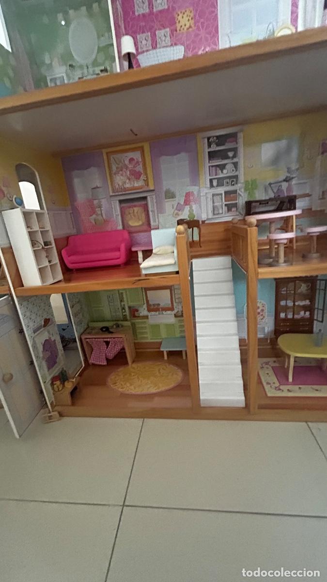 Casas de mu&ntilde;ecas: Casa de mu&ntilde;eca de madera - Foto 1