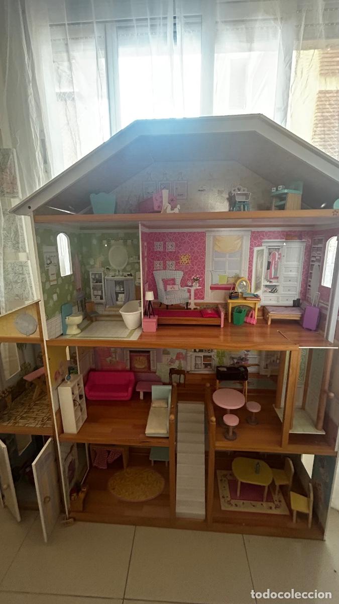 Casas de mu&ntilde;ecas: Casa de mu&ntilde;eca de madera - Foto 3