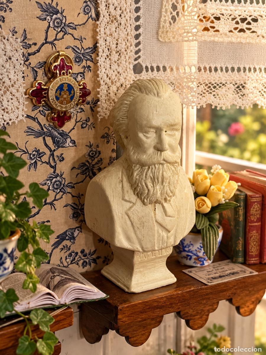 Casas de mu&ntilde;ecas: Figura de Brahms miniatura casa mu&ntilde;ecas - Foto 4
