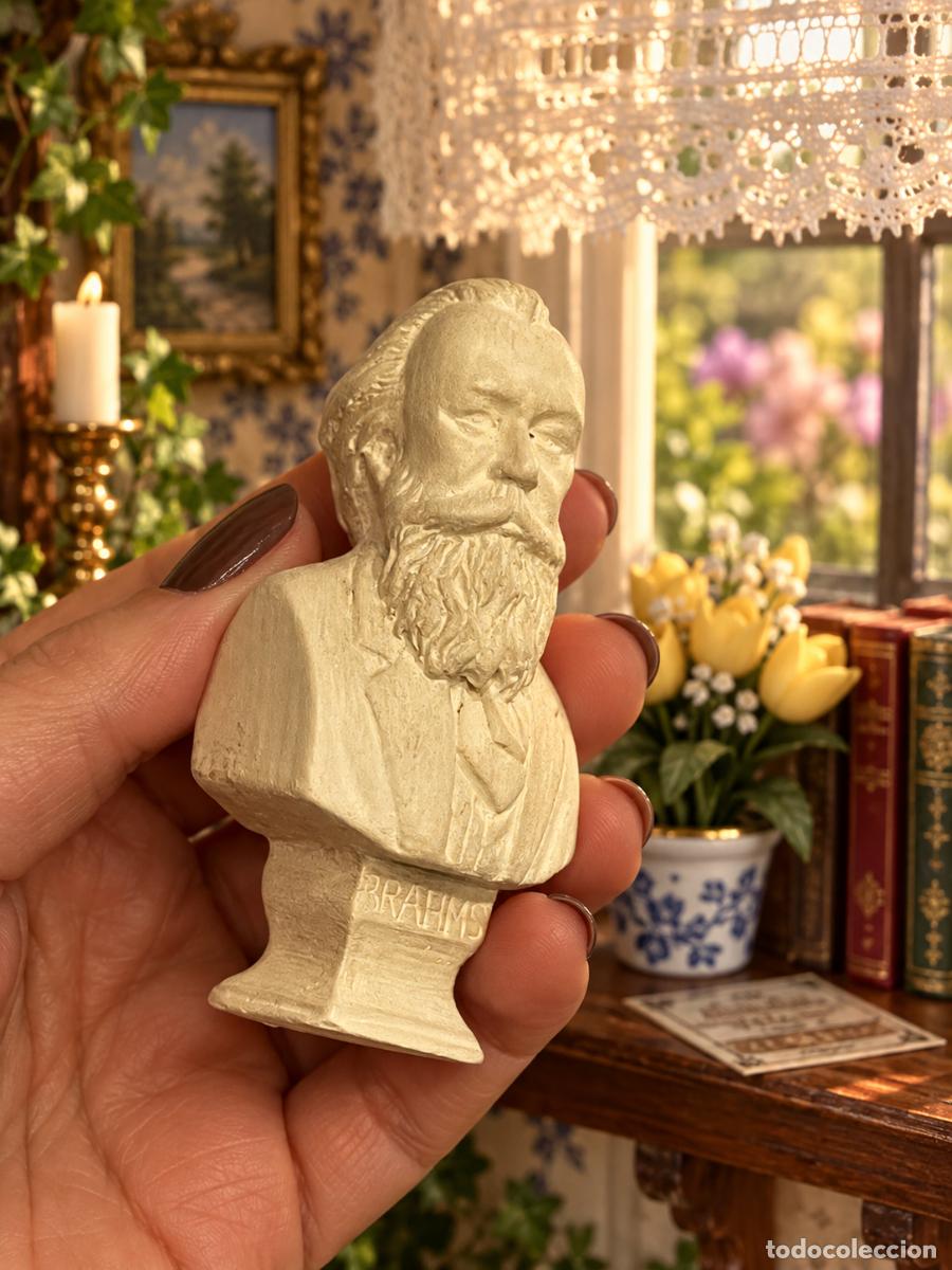 Casas de mu&ntilde;ecas: Figura de Brahms miniatura casa mu&ntilde;ecas - Foto 8