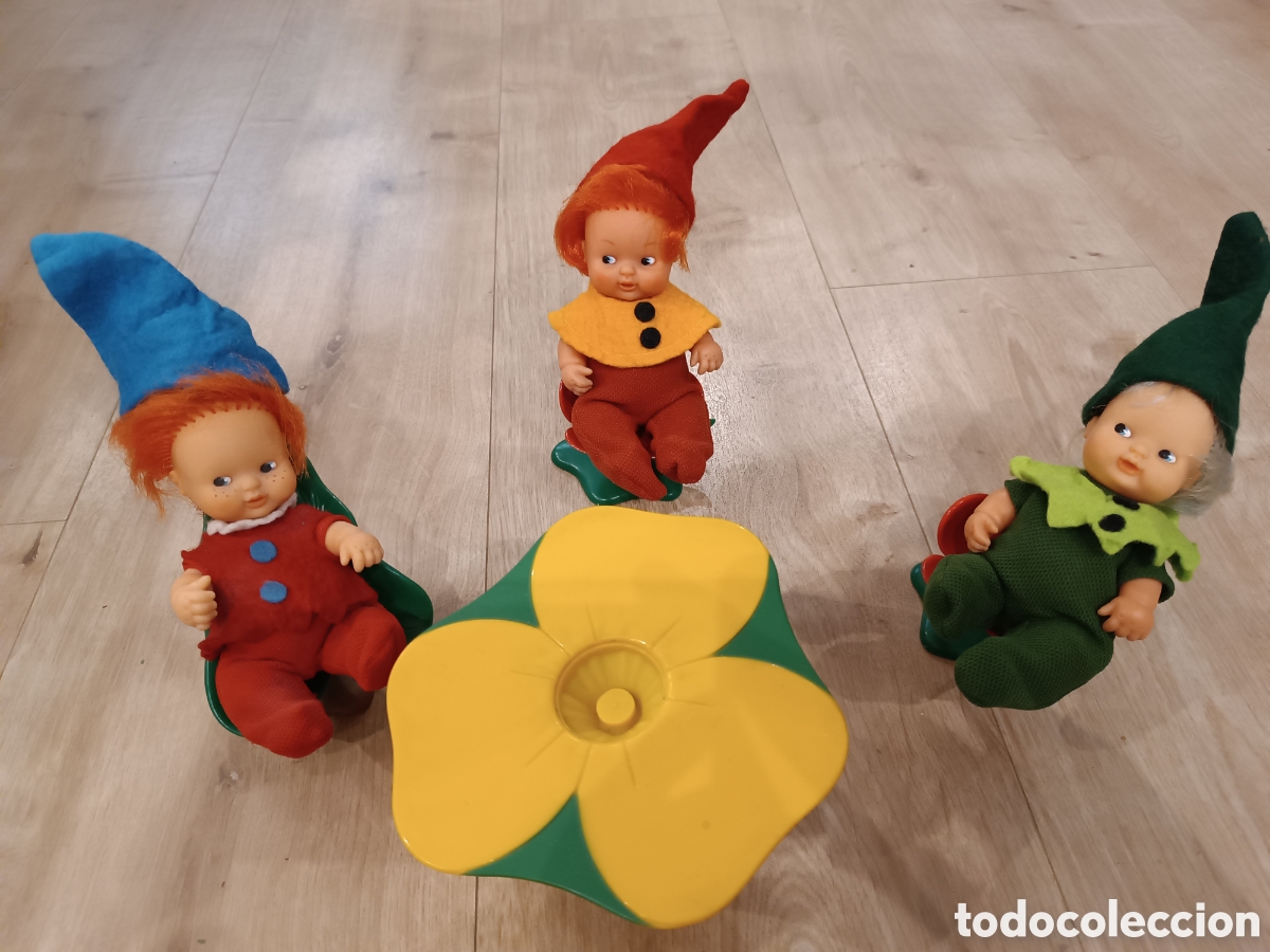 Casas de mu&ntilde;ecas: Conjunto barriguitas gnomos del bosque