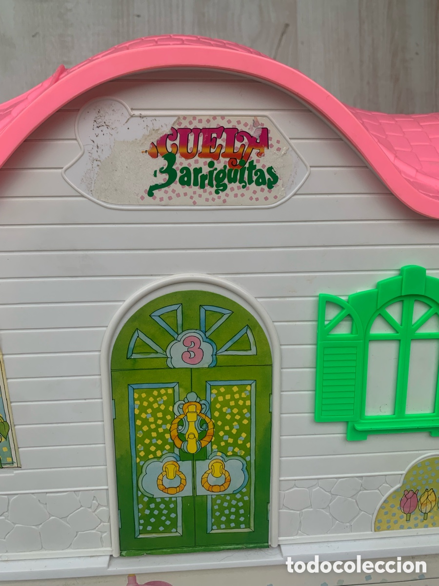 Casas de mu&ntilde;ecas: Escuela barriguitas con caja y mu&ntilde;eca - Foto 6