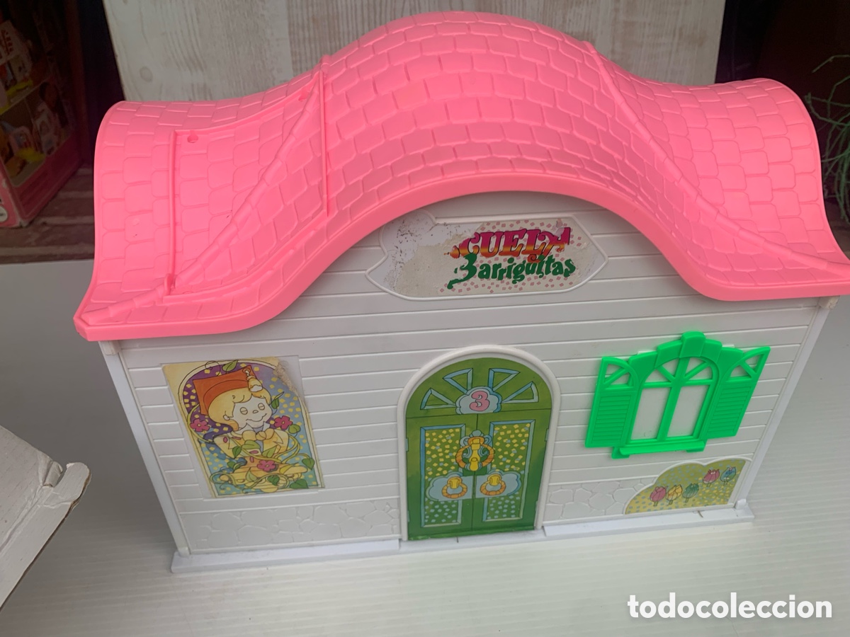 Casas de mu&ntilde;ecas: Escuela barriguitas con caja y mu&ntilde;eca - Foto 8