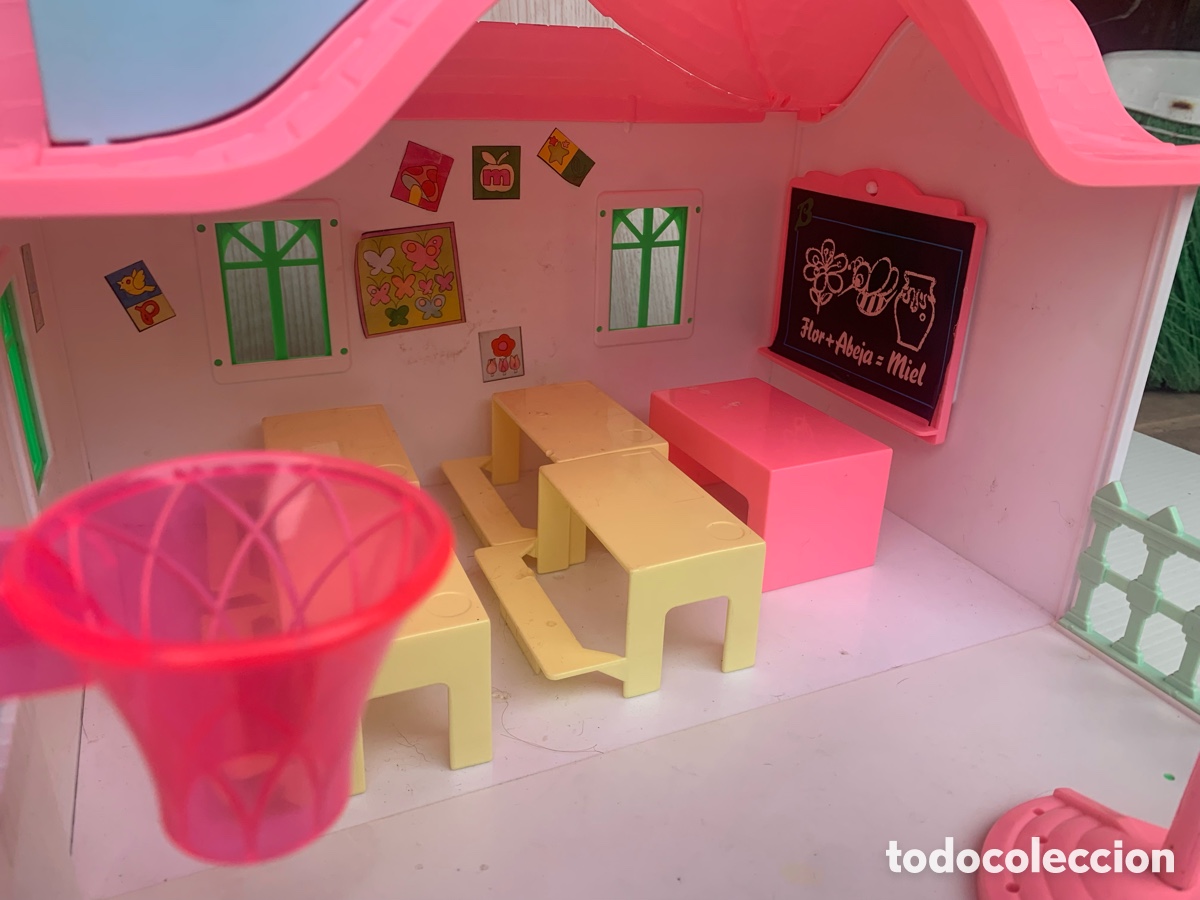 Casas de mu&ntilde;ecas: Escuela barriguitas con caja y mu&ntilde;eca - Foto 18