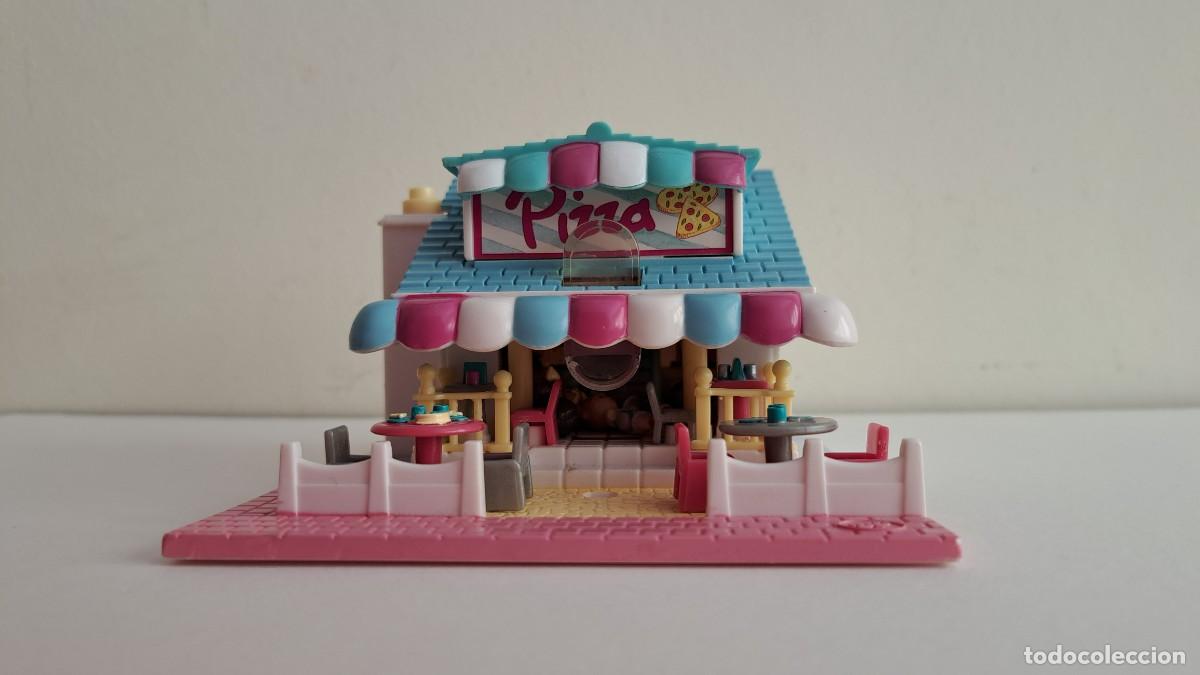 Casas de mu&ntilde;ecas: Polly Pocket. Pizzer&iacute;a. 1993