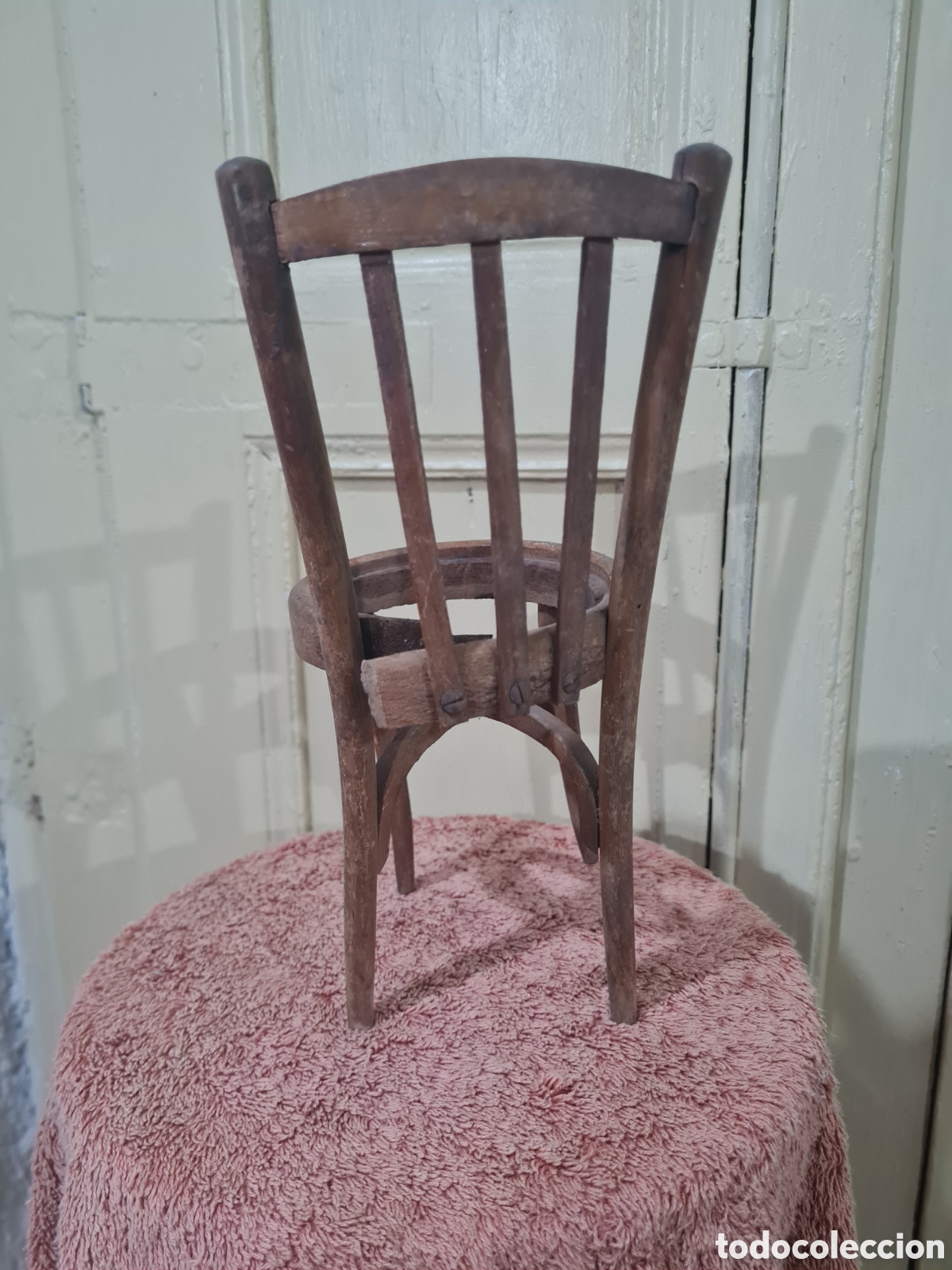 Casas de mu&ntilde;ecas: Antigua silla para restaurar de mu&ntilde;ecas - Foto 3