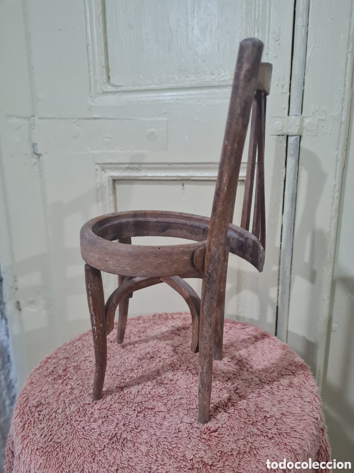 Casas de mu&ntilde;ecas: Antigua silla para restaurar de mu&ntilde;ecas - Foto 4