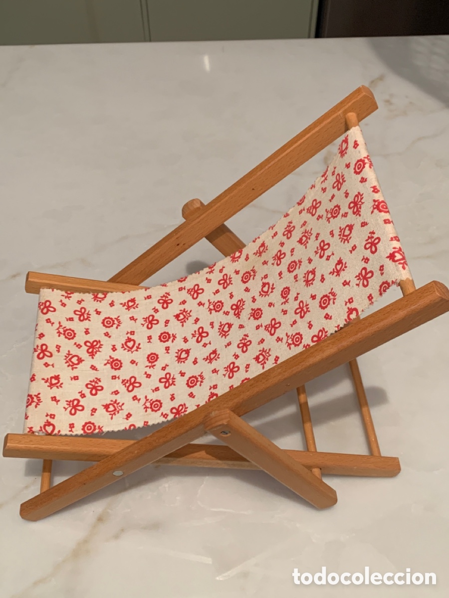 Casas de mu&ntilde;ecas: Hamaca peque&ntilde;a para mu&ntilde;ecas - Foto 2