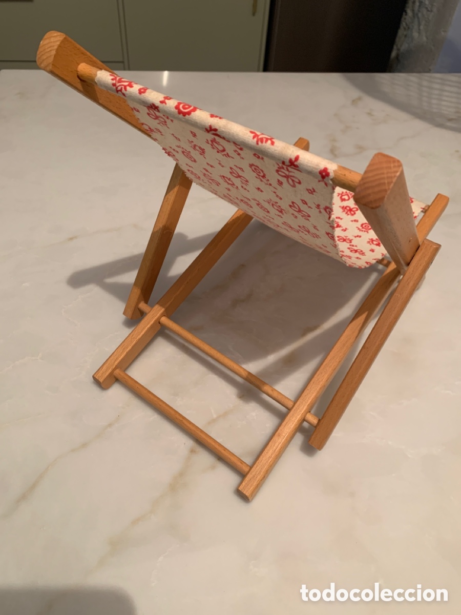 Casas de mu&ntilde;ecas: Hamaca peque&ntilde;a para mu&ntilde;ecas - Foto 3