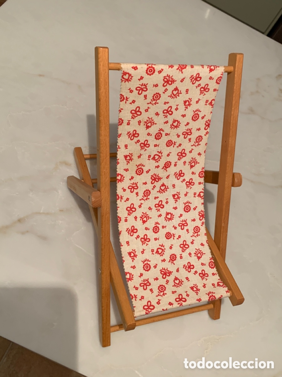 Casas de mu&ntilde;ecas: Hamaca peque&ntilde;a para mu&ntilde;ecas - Foto 4