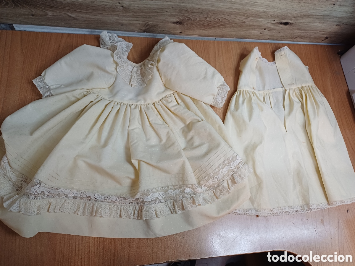 Casas de mu&ntilde;ecas: LOTE 2 VESTIDOS PARA MU&Ntilde;ECA LECONTE - Foto 2