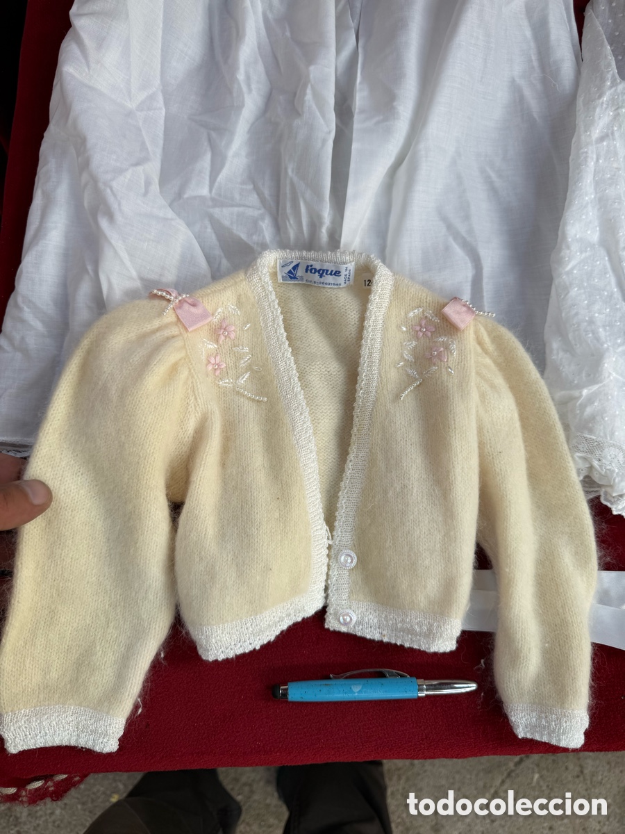 Casas de mu&ntilde;ecas: Lote de ropa antigua de bebe o de mu&ntilde;ecas! - Foto 3
