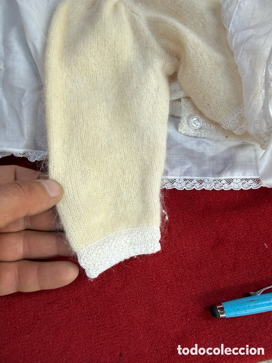 Casas de mu&ntilde;ecas: Lote de ropa antigua de bebe o de mu&ntilde;ecas! - Foto 9