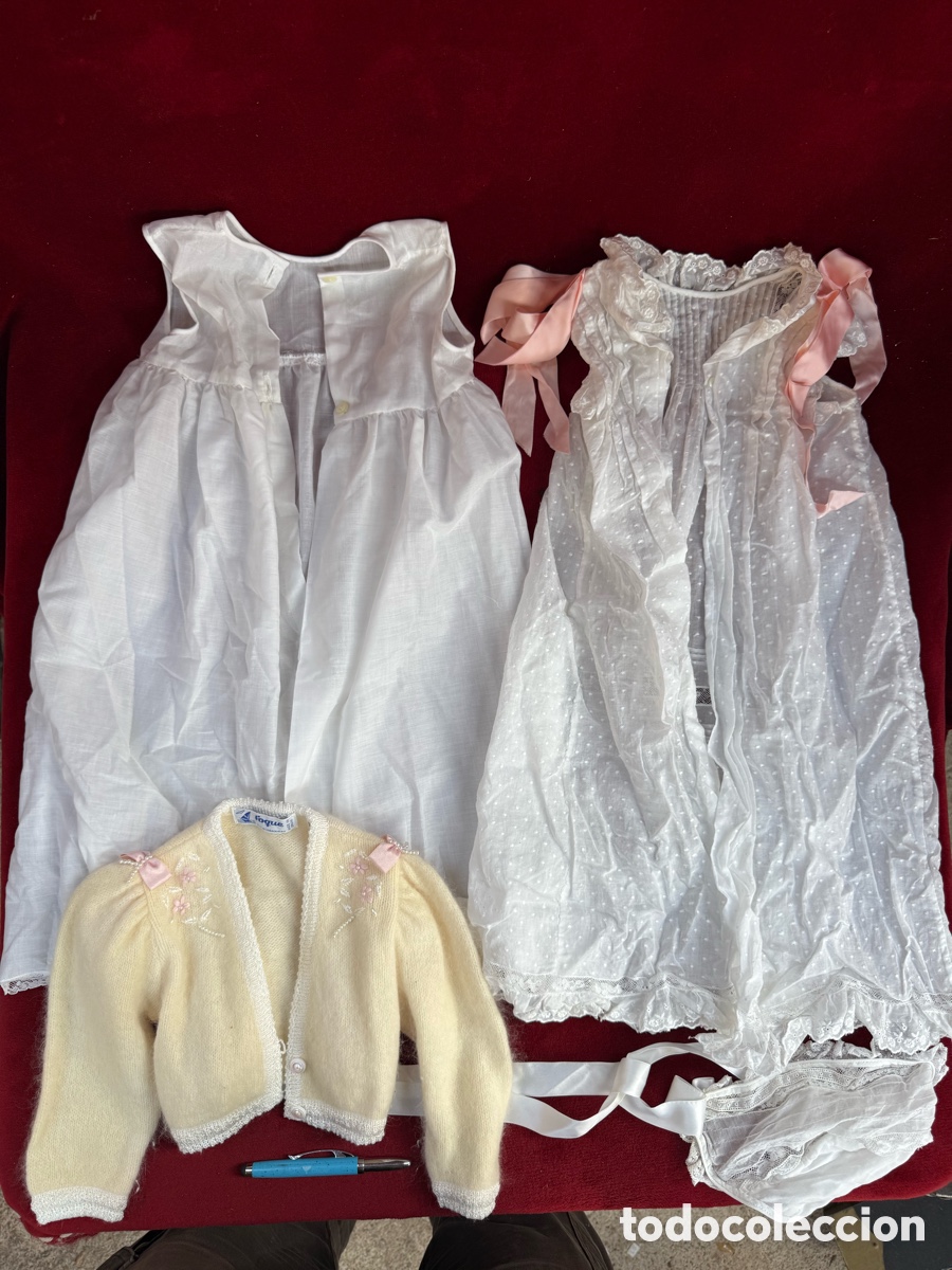 Doll houses: Lote de ropa antigua de bebe o de mu&ntilde;ecas!