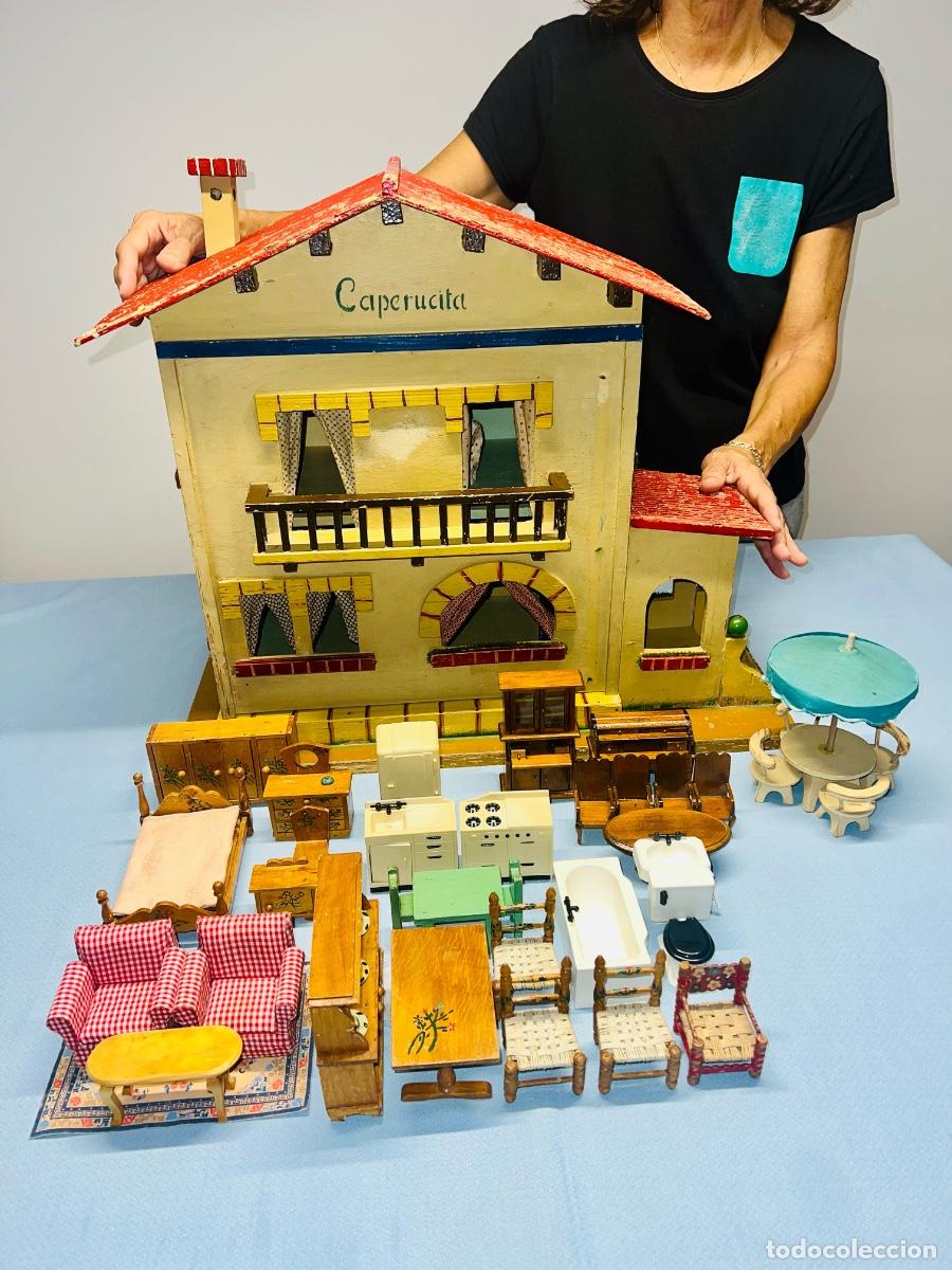 Doll houses: Casa de Mu&ntilde;ecas de Madera Caperucita