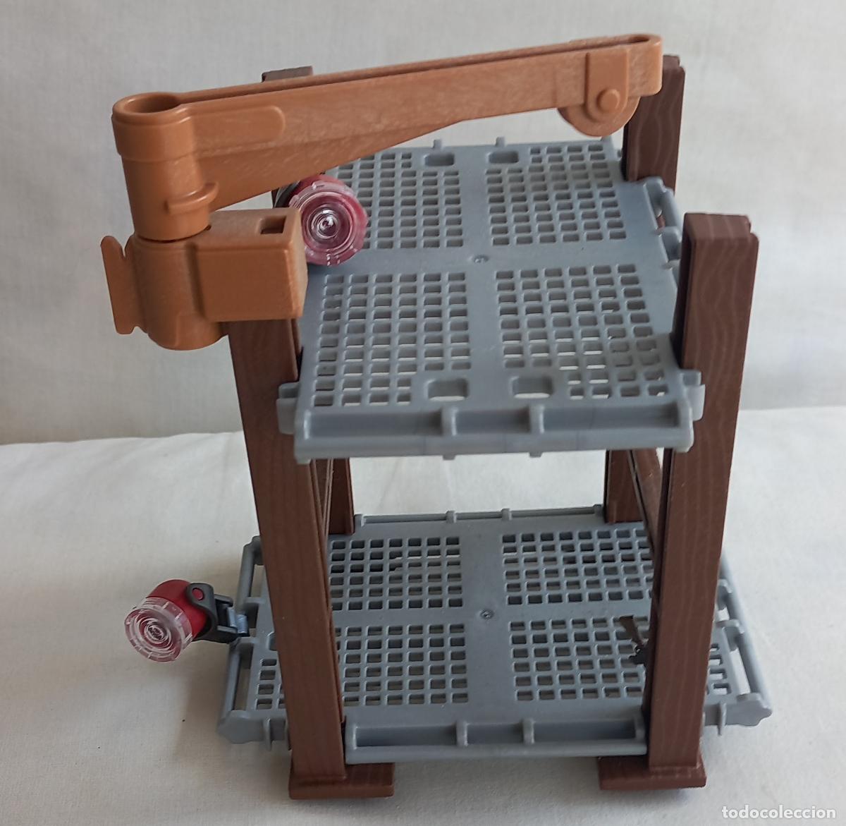 Doll houses: playmobil, plataforma creo de ref. 4842 Tesoro del Templo con Guardianes, con escalera y estandarte