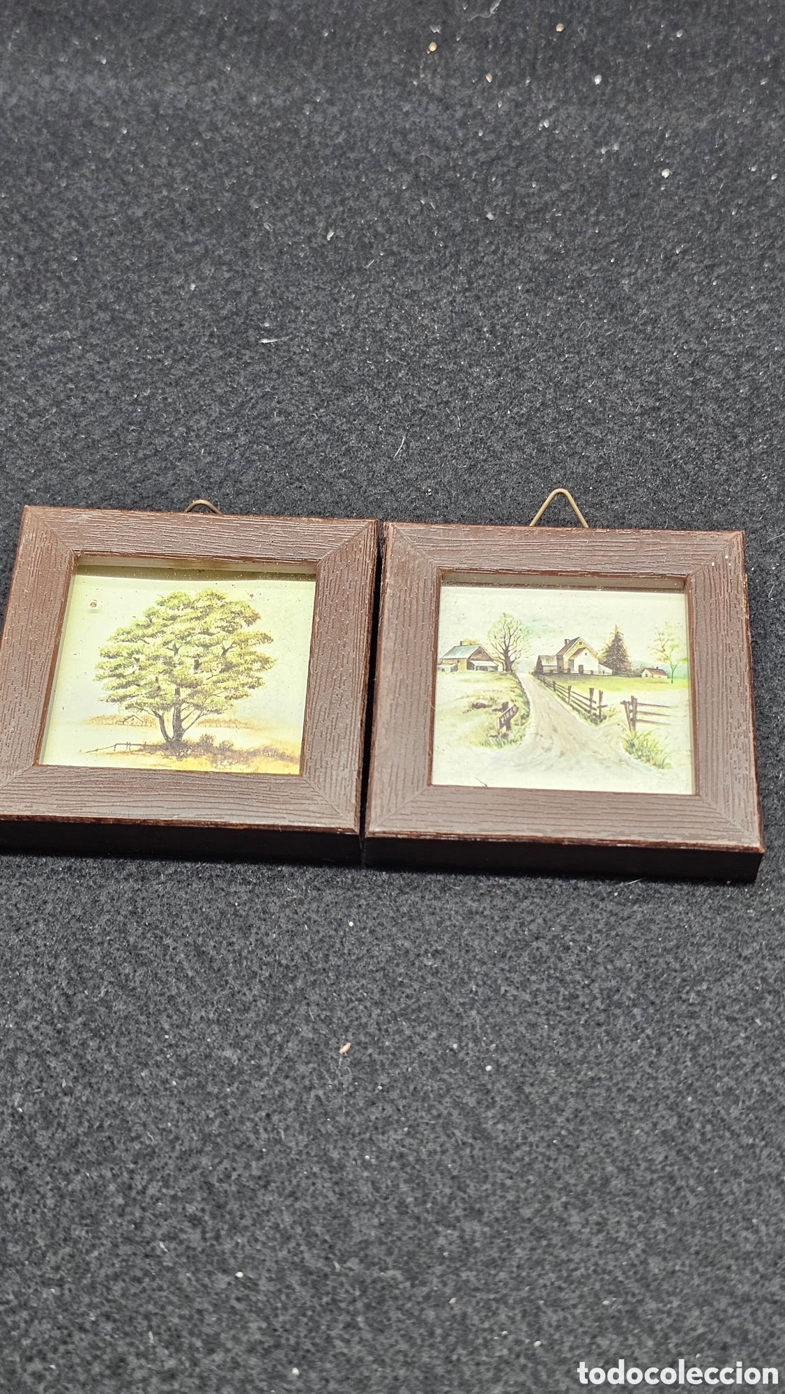 Case di Bambole: 2 cuadros miniatura .. para casa de mu&ntilde;ecas