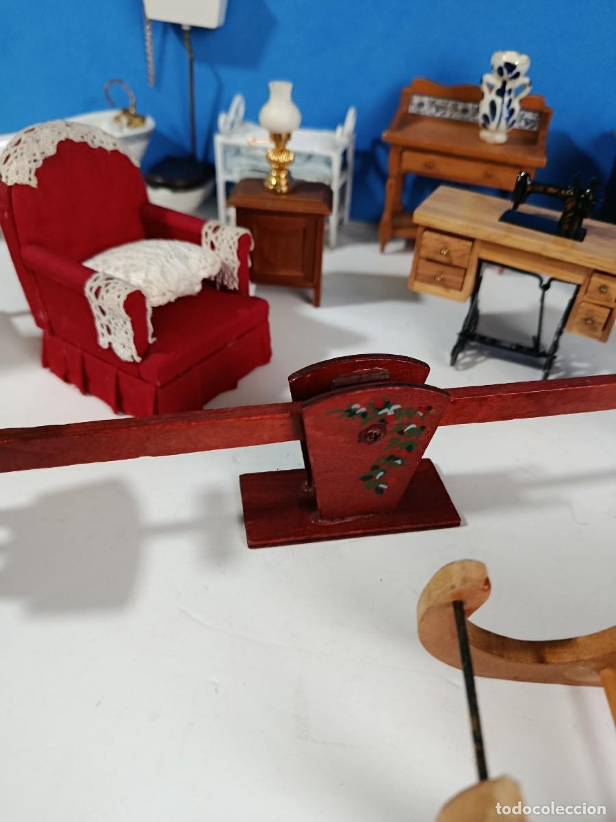 Casas de mu&ntilde;ecas: LOTE DE MUEBLES PARA CASA DE MU&Ntilde;ECAS - Foto 3