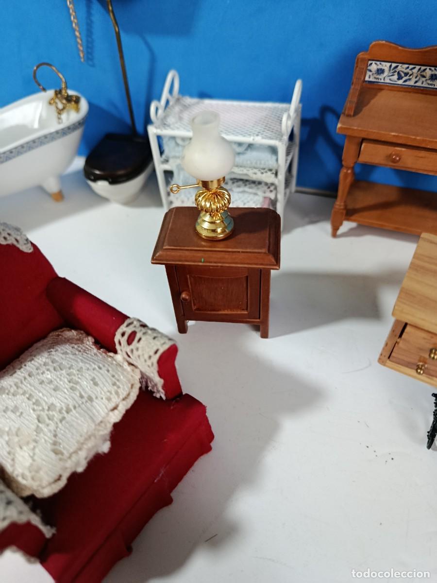 Casas de mu&ntilde;ecas: LOTE DE MUEBLES PARA CASA DE MU&Ntilde;ECAS - Foto 6