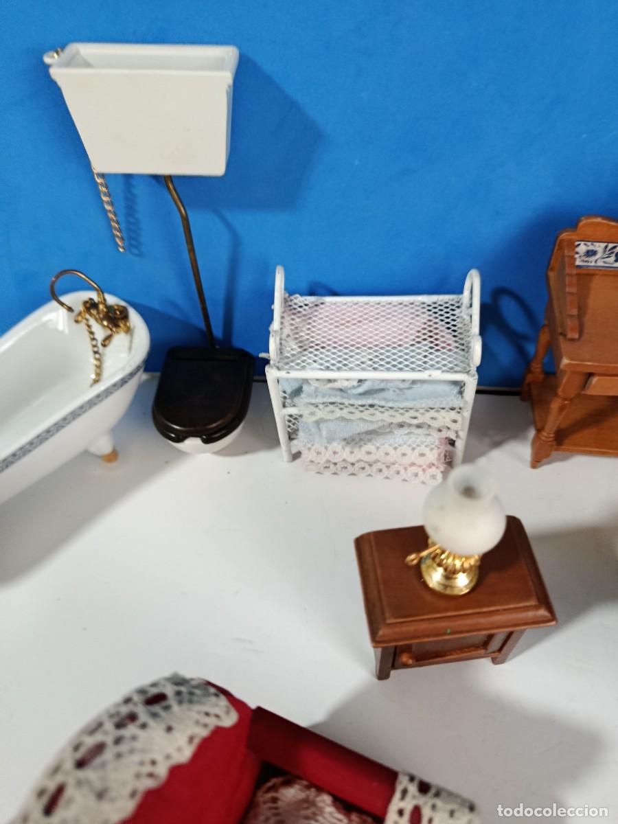 Casas de mu&ntilde;ecas: LOTE DE MUEBLES PARA CASA DE MU&Ntilde;ECAS - Foto 10