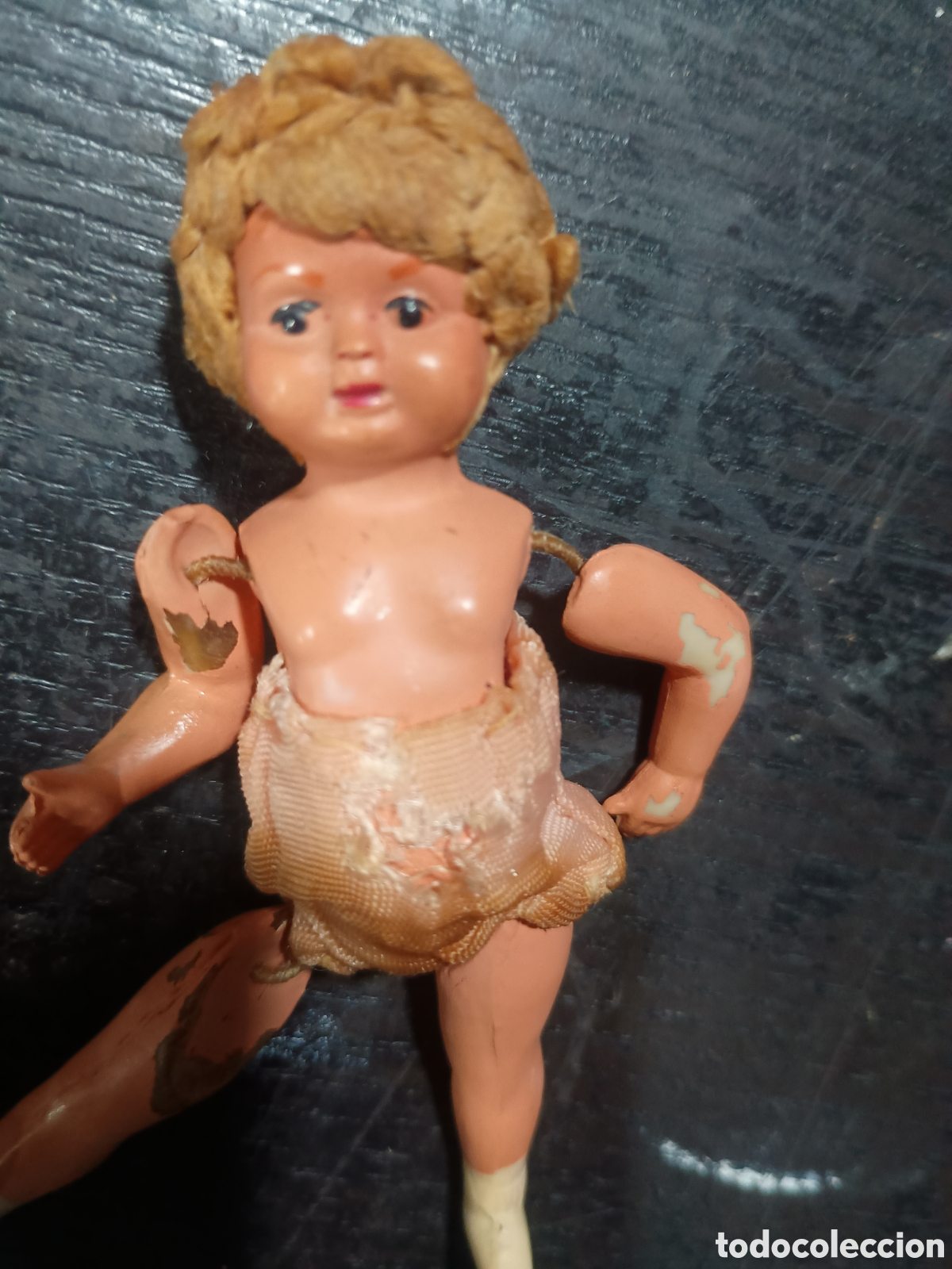 Casas de mu&ntilde;ecas: Peque&ntilde;a mu&ntilde;eca descosco material - Foto 4